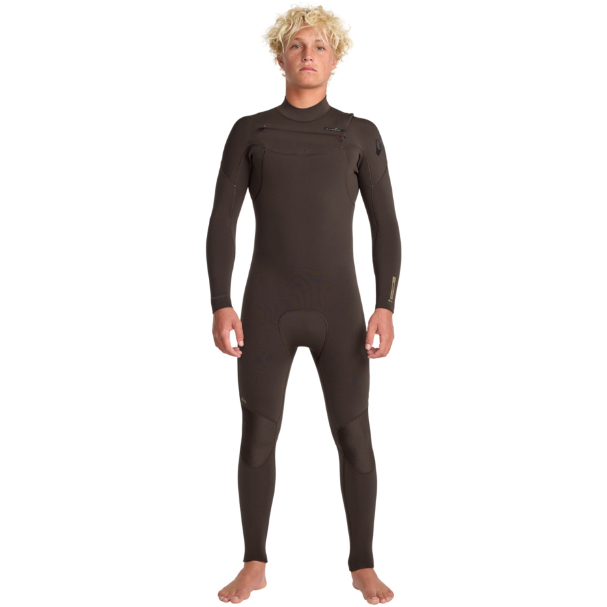 2026 Quiksilver Mens Everyday Sessions 3/2mm Chest Zip Wetsuit 25AW213510 - Brown